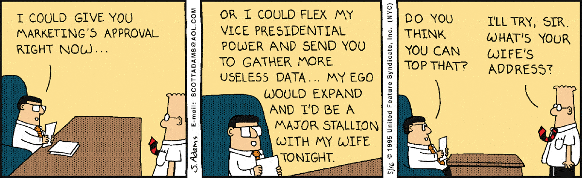 Dilbert Cartoon